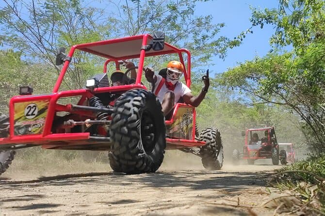 Dune buggy en la playa